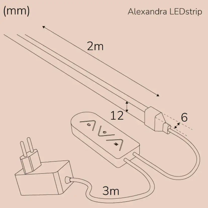 Ledstrip Llitt Alexandra Kit RGBIC Neon SMART