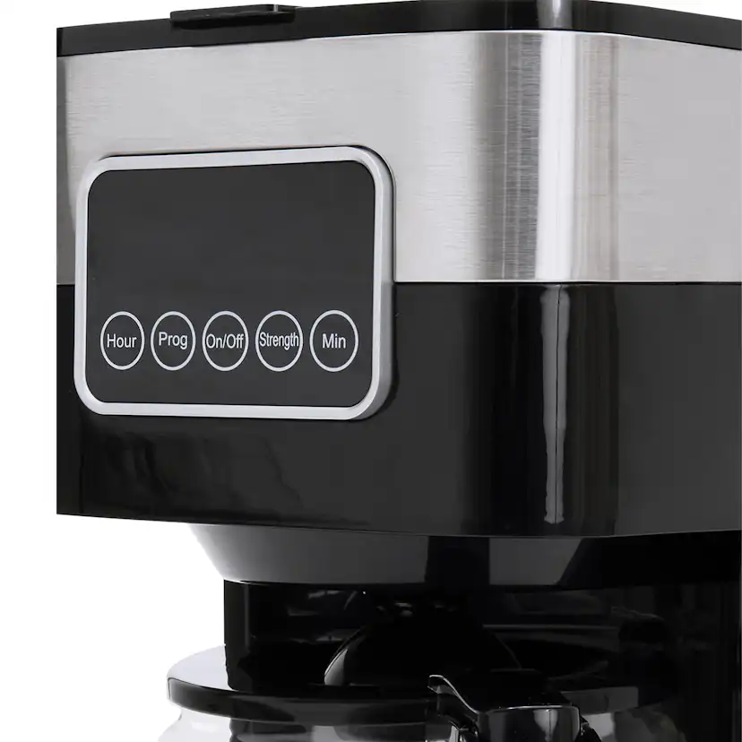 Kaffebryggare Champion Digital 12-koppar 1,5L KB400 Rostfri