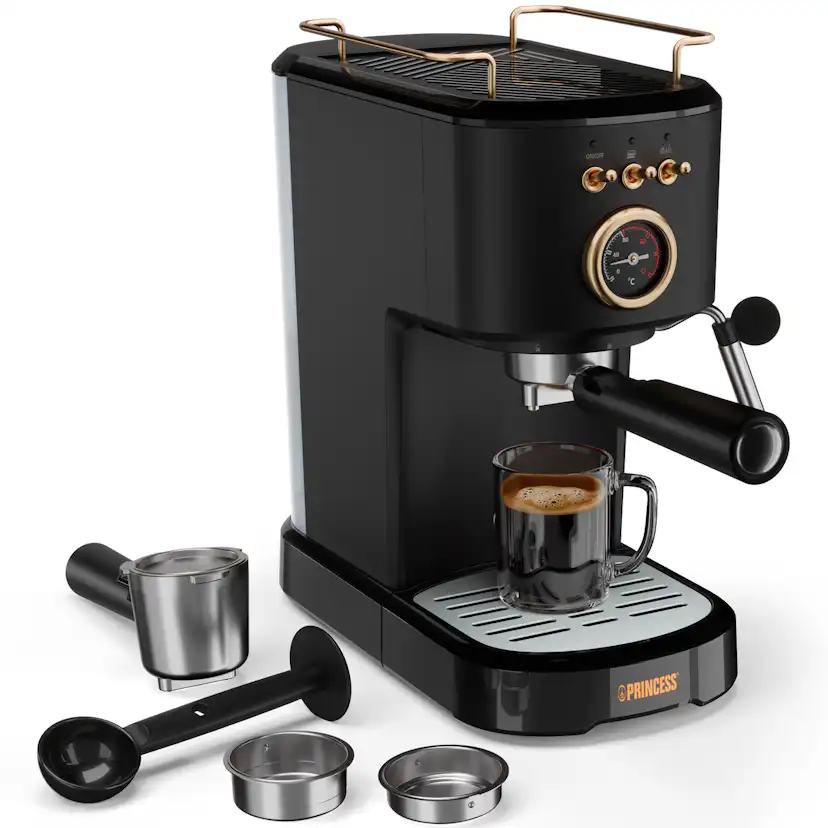 Espressomaskin Princess Manuell 1100W