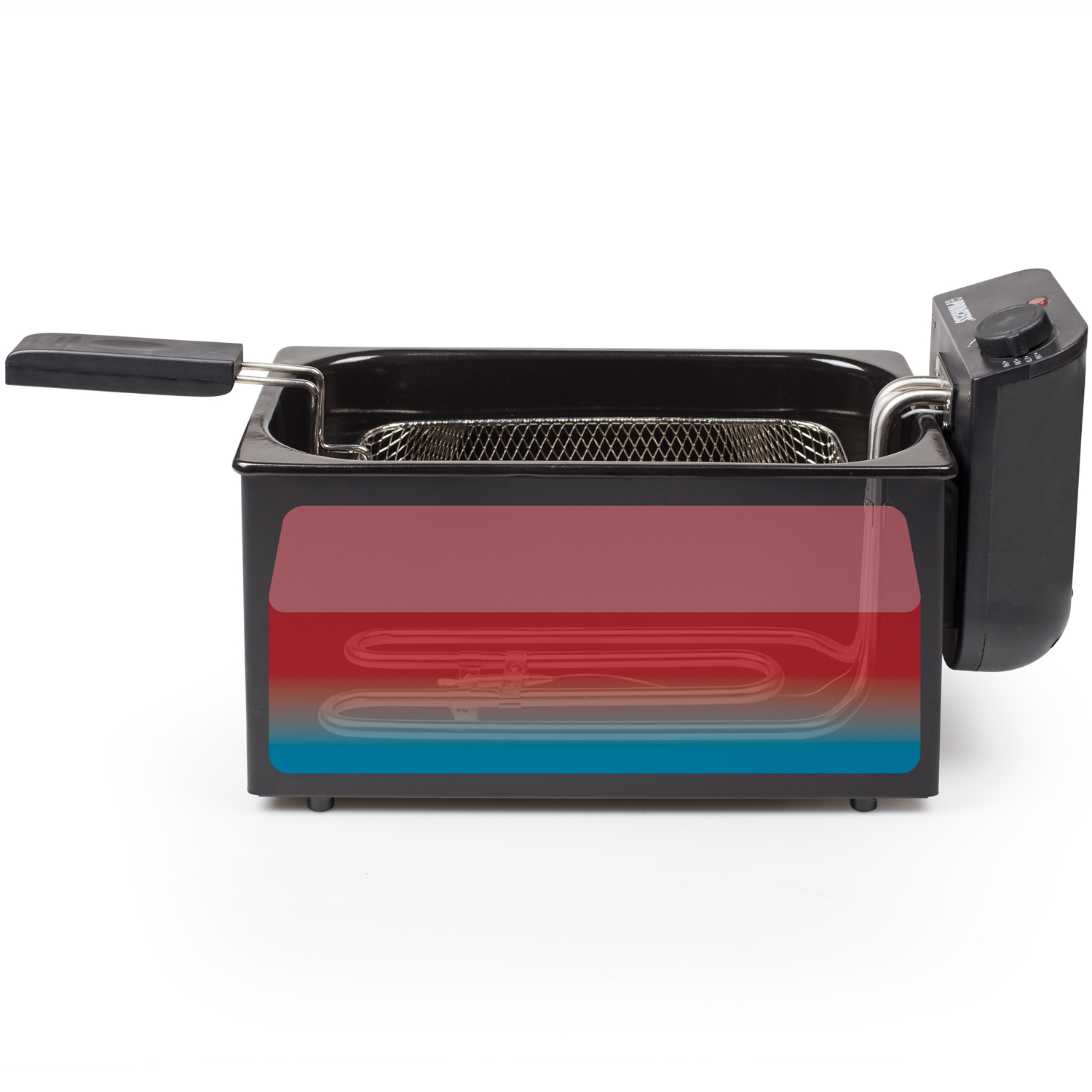 Fritös Princess 3l Rostfritt Stål Svart