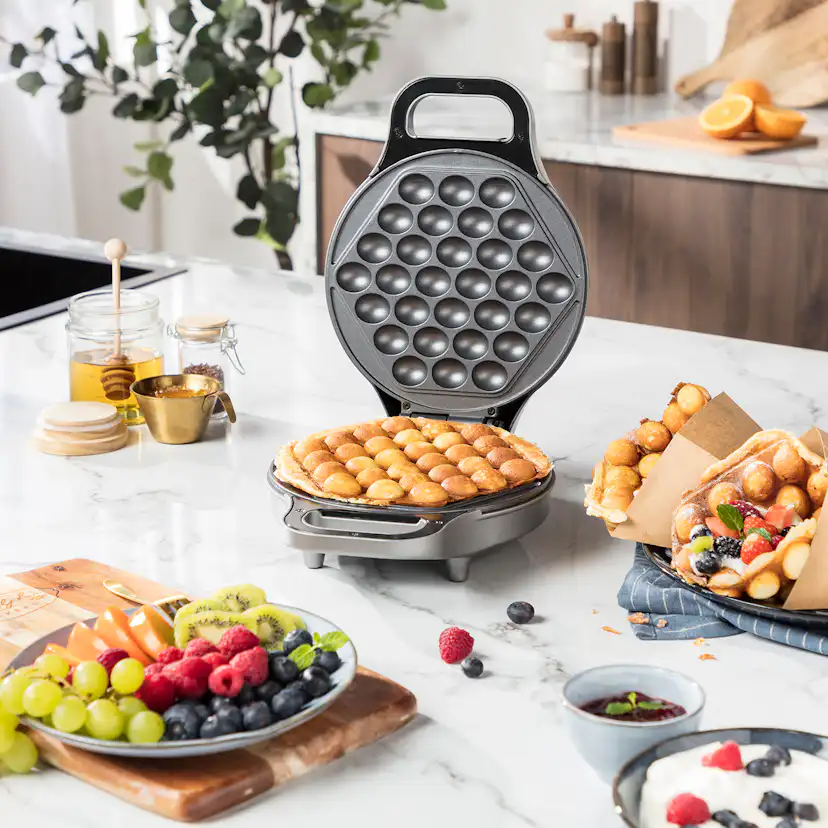 Bubbel Våffeljärn Princess Ø 20 cm