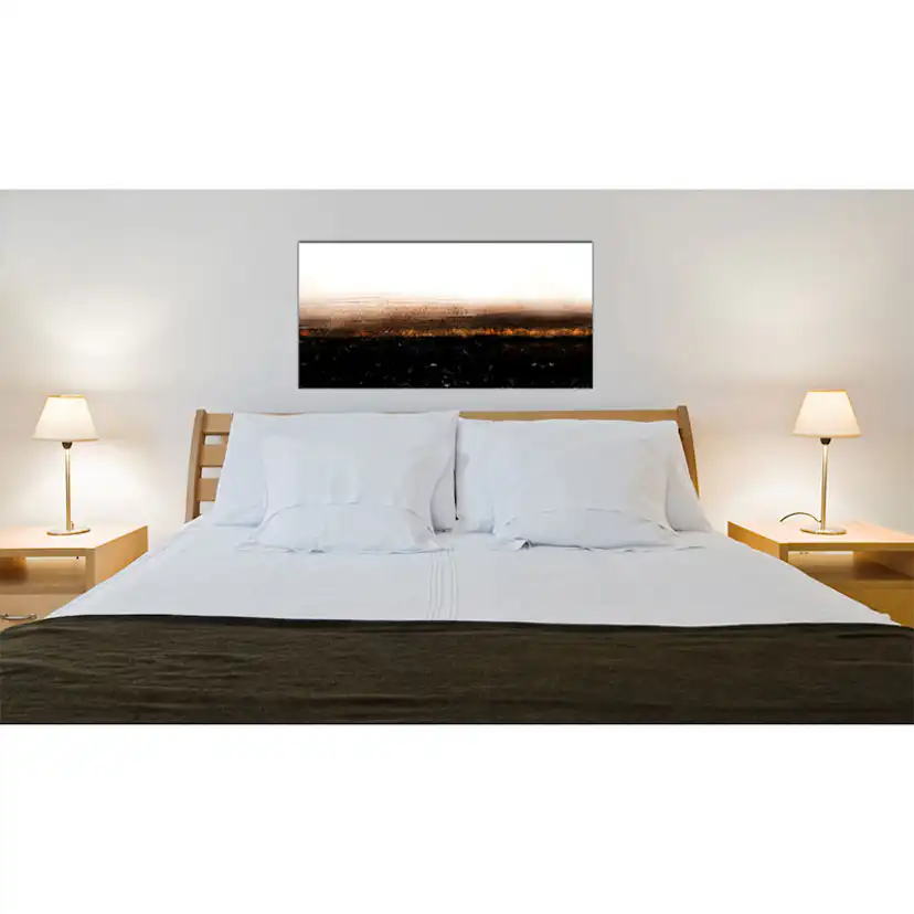 Handmålad Tavla Arkiio Black Soil 120x60