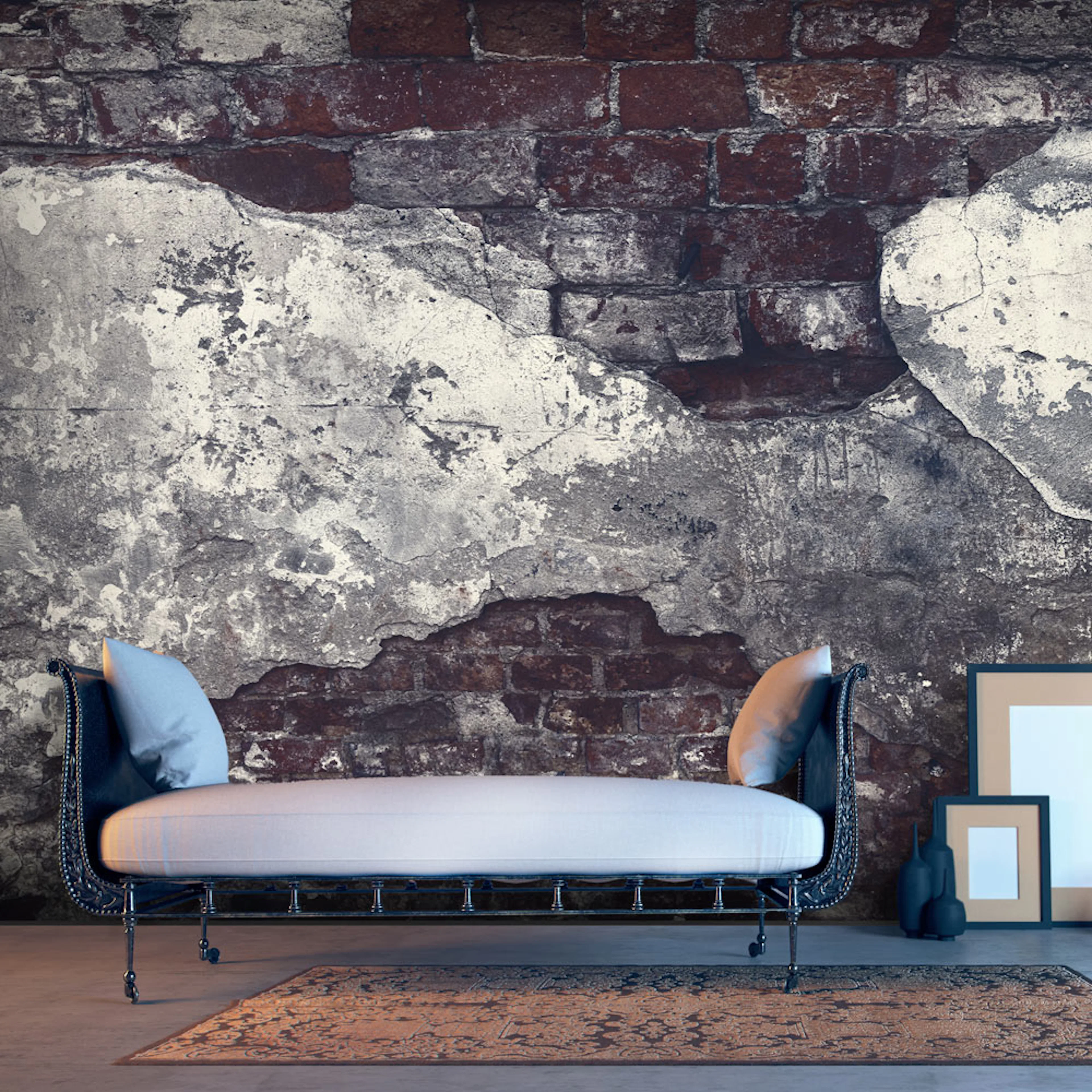 Fototapet Arkiio Självhäftande Dark Alley