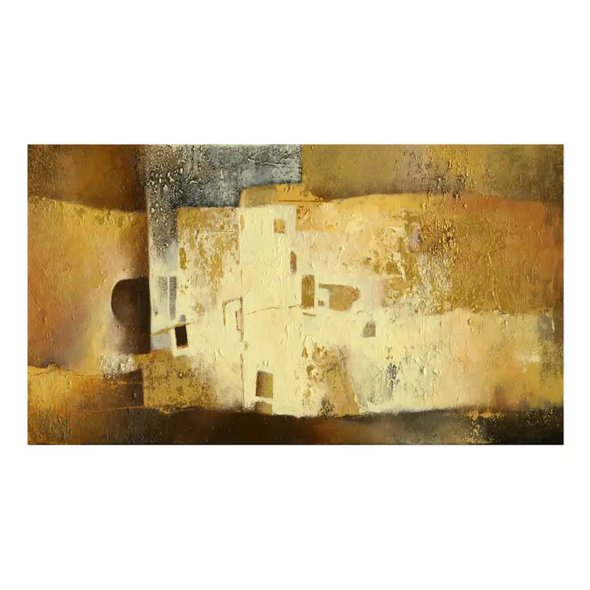 Fototapet Arkiio Självhäftande Golden Oddity II 490x280