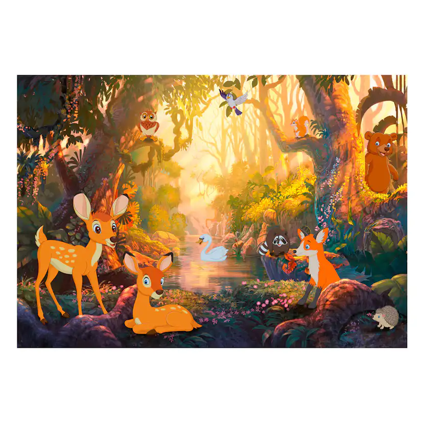 Fototapet Arkiio Animals In The Forest 450x315 cm
