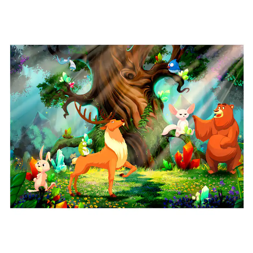 Fototapet Arkiio Bear And Friends 450x315 cm