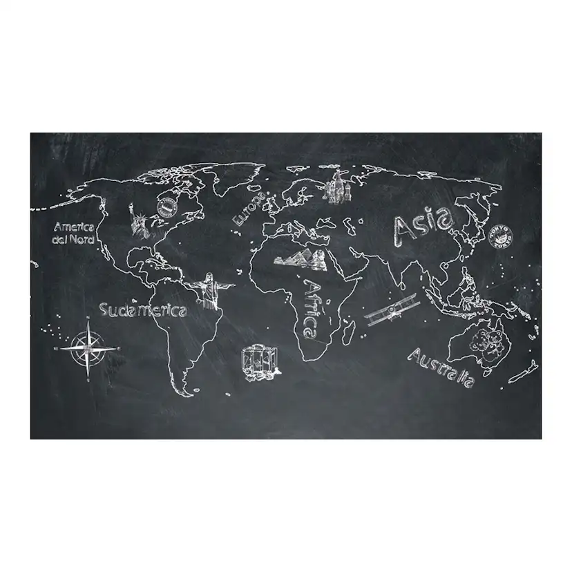 Fototapet Arkiio Liten resa. Stor resor italienska 450x270 cm