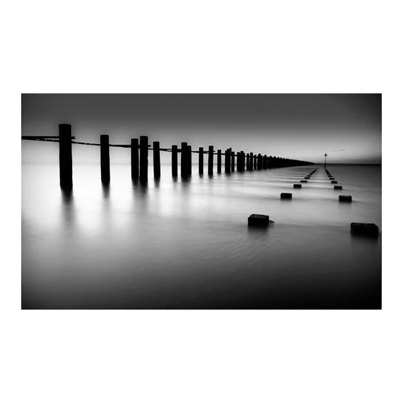 Fototapet Arkiio Themsens mynning vid Shoeburyness, England 450x270 cm