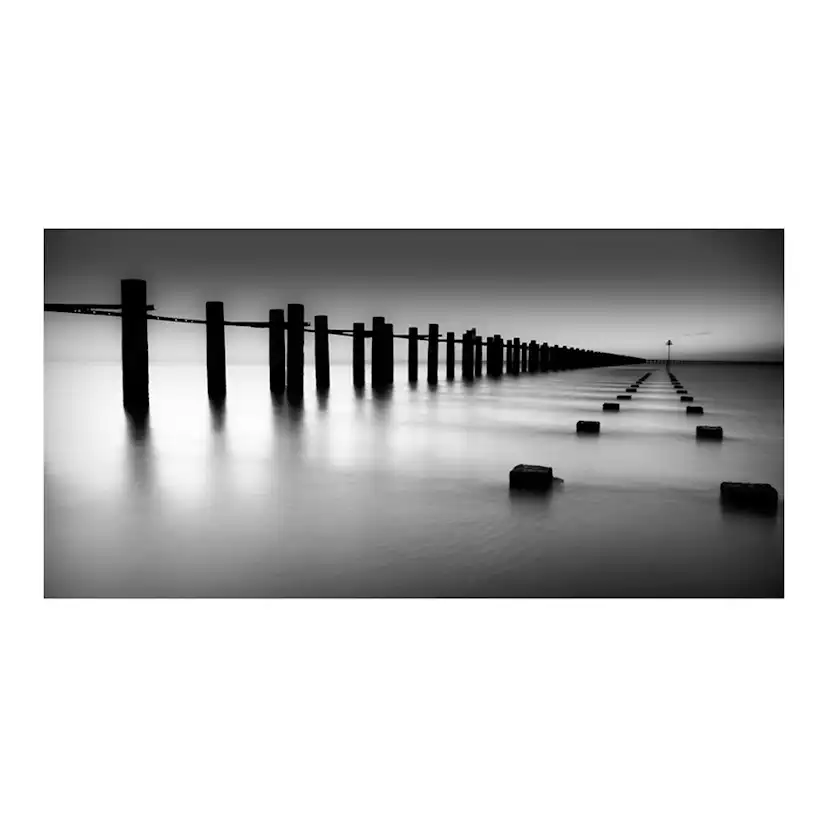 Fototapet XXL Arkiio Themsens mynning vid Shoeburyness, England 550x270 cm