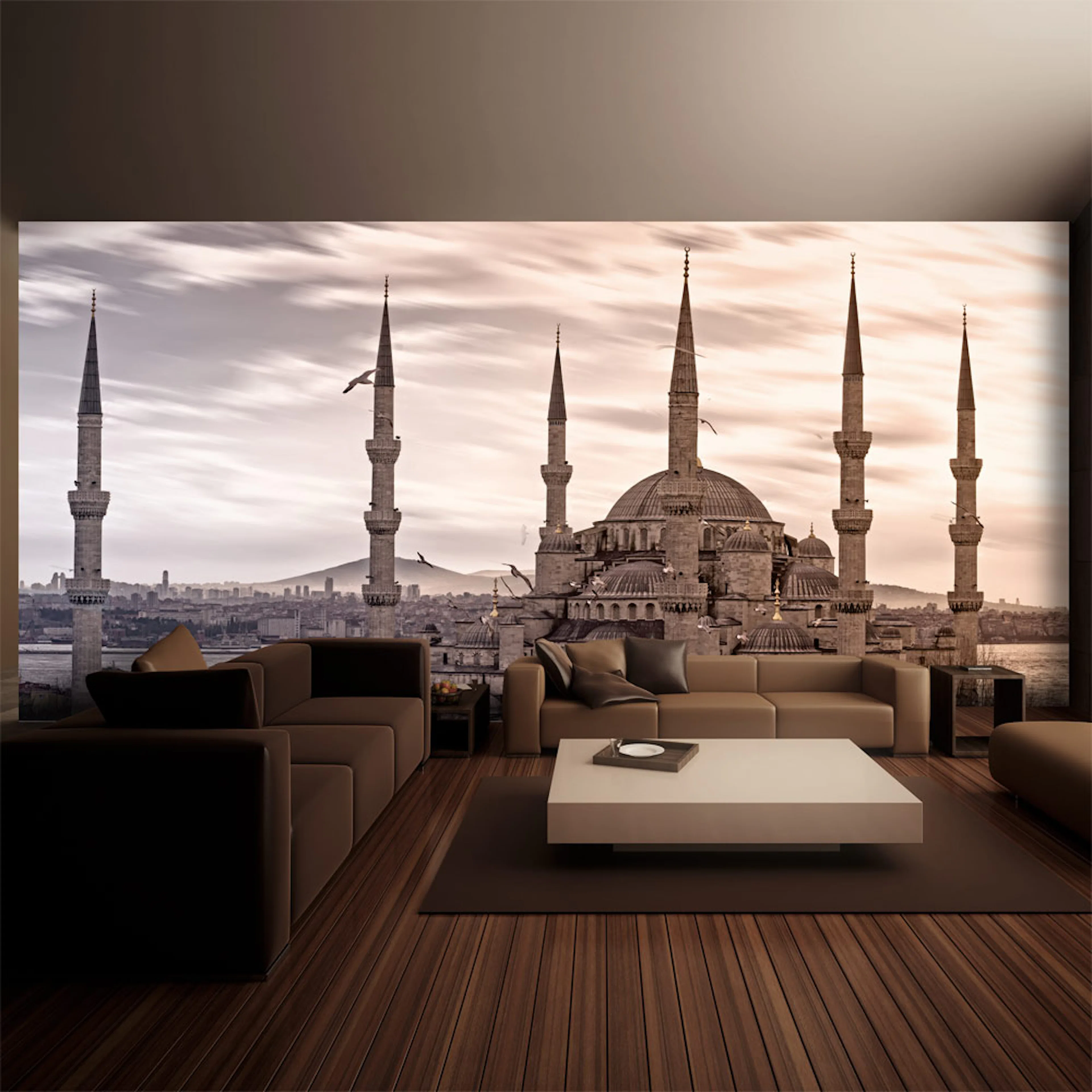 Fototapet XXL Arkiio Blå moskén Istanbul 550x270 cm
