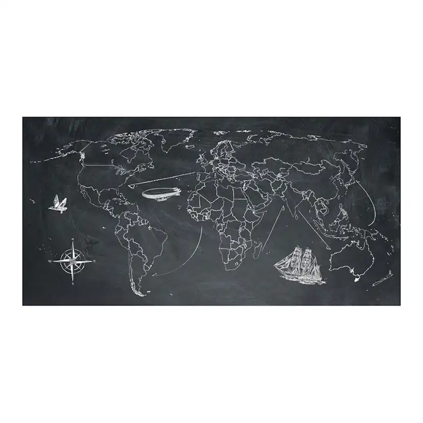 Fototapet XXL Arkiio Liten resa. Stor resor 550x270 cm