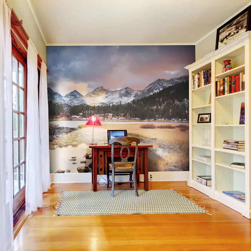 Fototapet Arkiio Fantastiska Bergslandskap