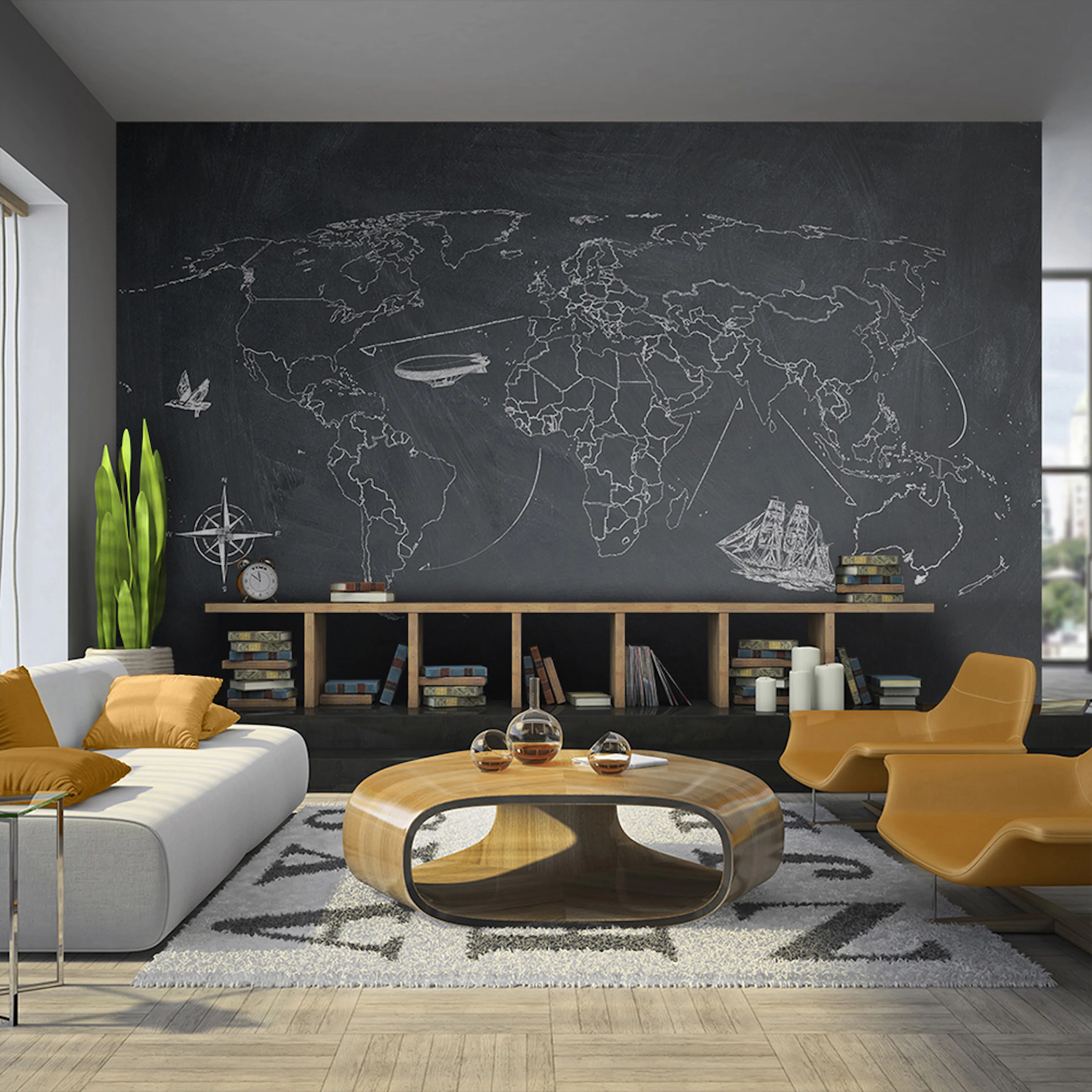 Fototapet Arkiio Liten Resa. Stor Resor