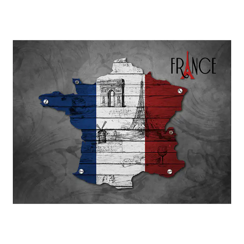 Fototapet Arkiio France Symbols