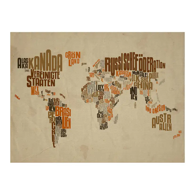 Fototapet Arkiio Indiana Jones Map Of Adventures