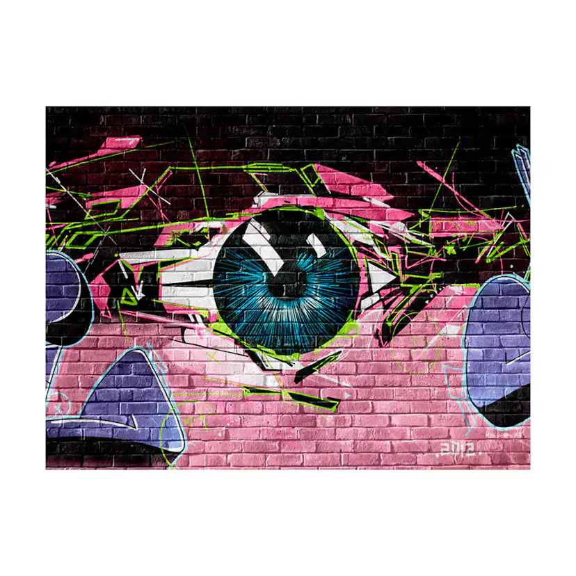 Fototapet Arkiio Eye Graffiti