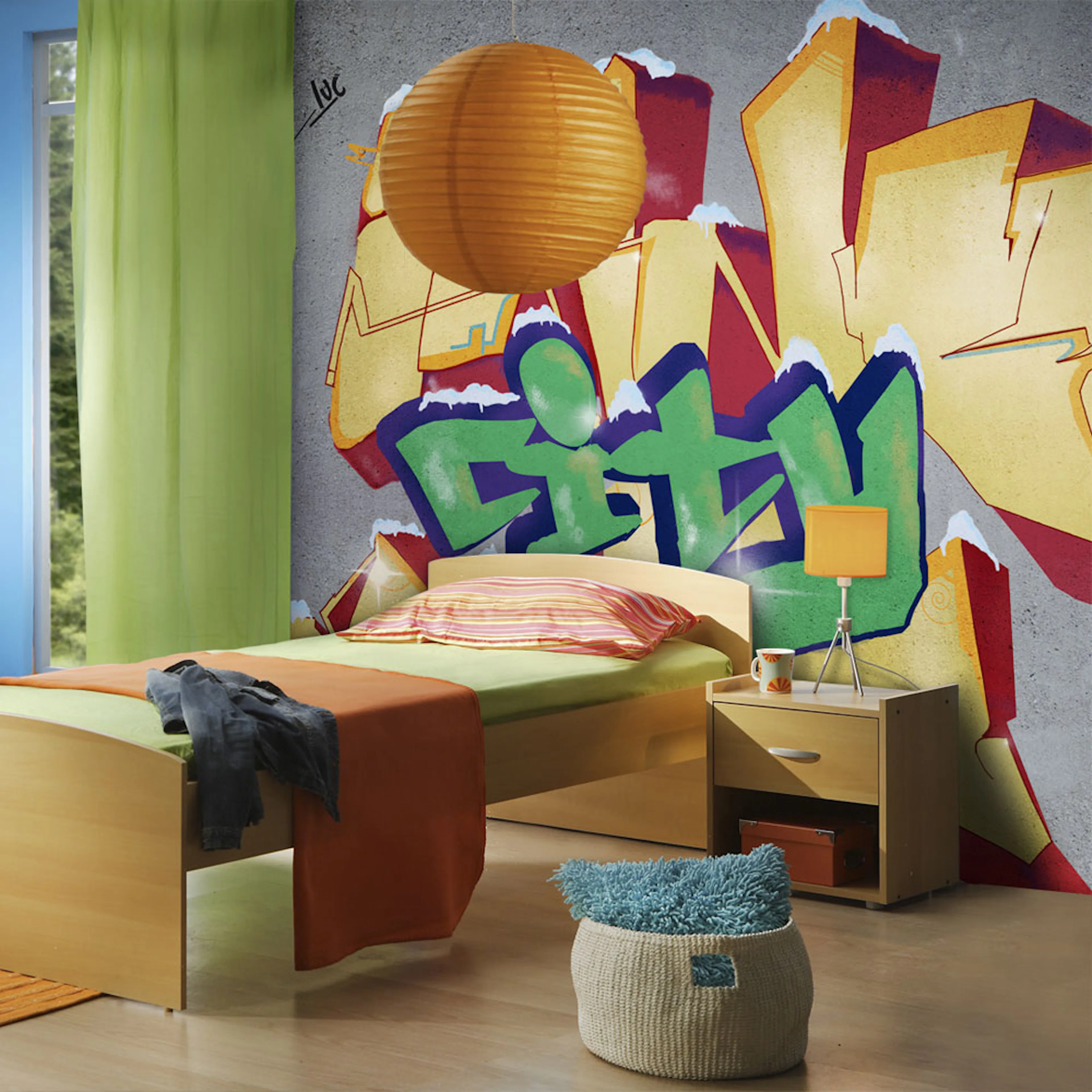 Fototapet Arkiio Inner City Life