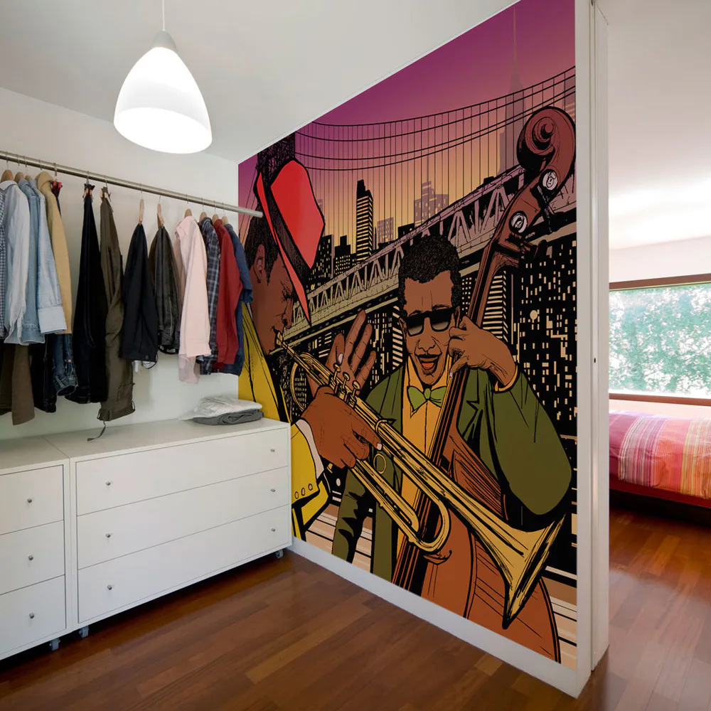 Fototapet Arkiio Jazz På Kvällen