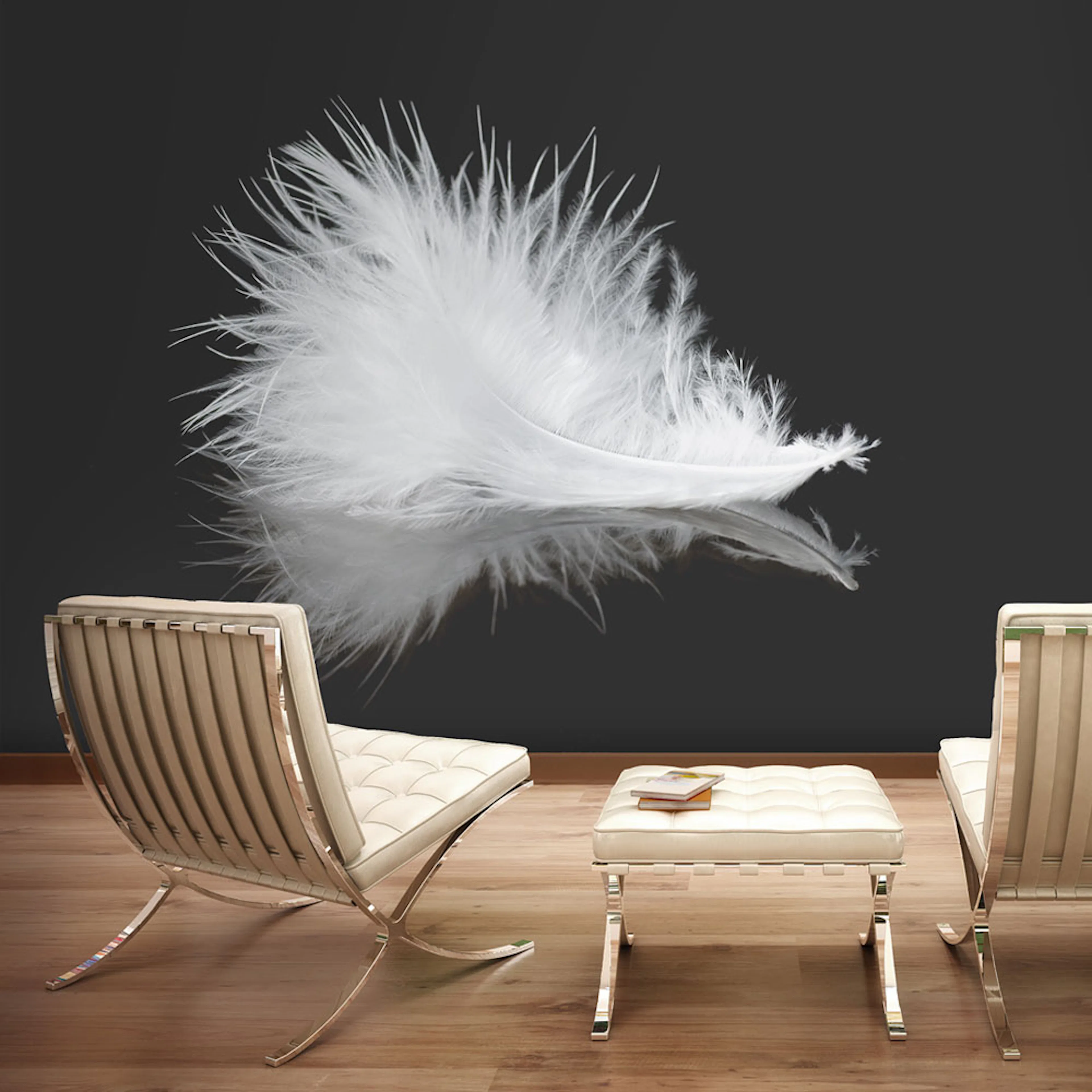 Fototapet Arkiio White Feather