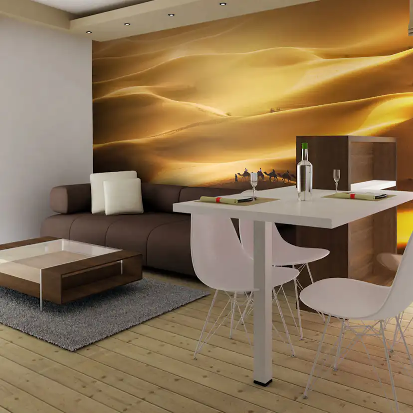 Fototapet Arkiio Husvagn Av Kameler