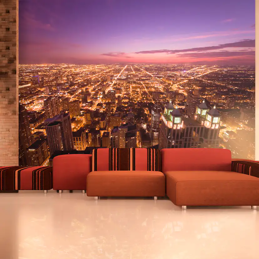 Fototapet Arkiio Chicago By Night