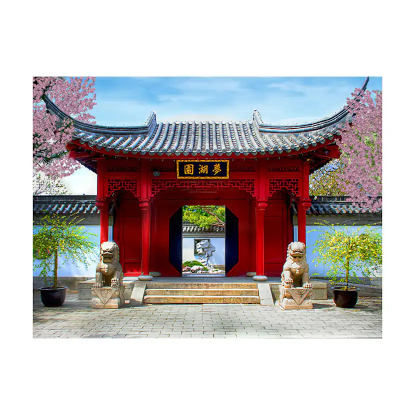 Fototapet Arkiio Chinese Botanical Garden Of Montreal Quebec Canada