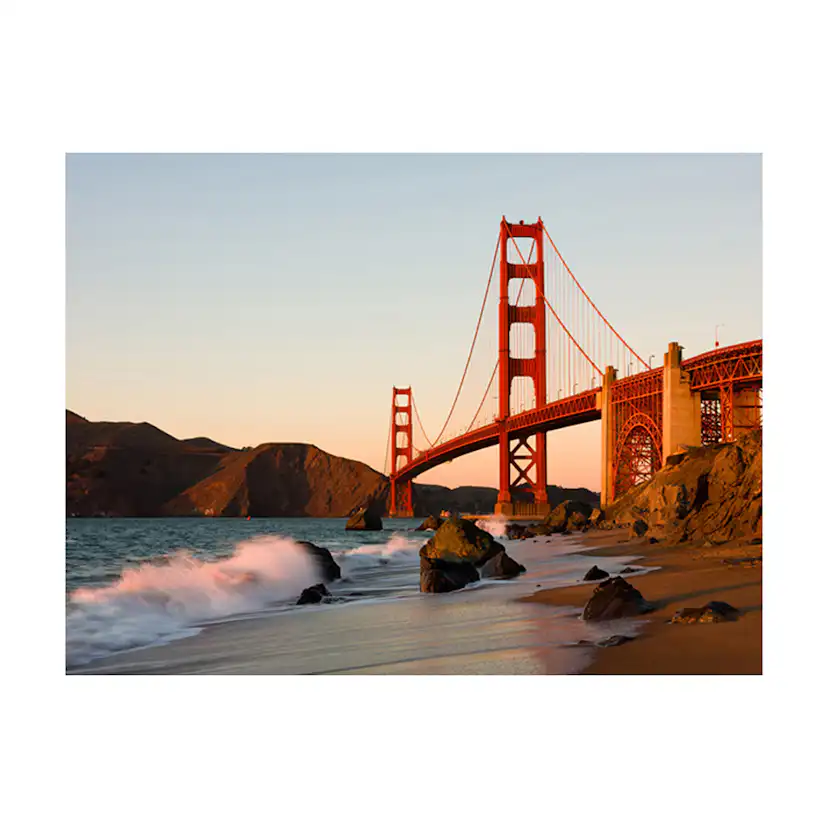 Fototapet Arkiio Golden Gate Bridge Sunset, San Francisco