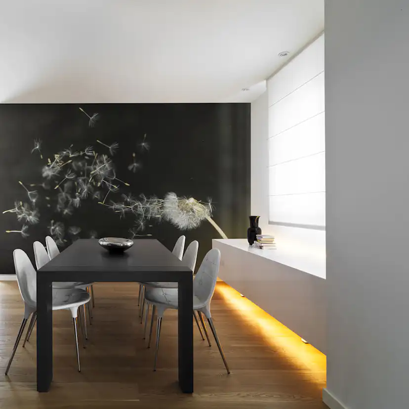 Fototapet Arkiio Maskros Transporteras Av Vinden