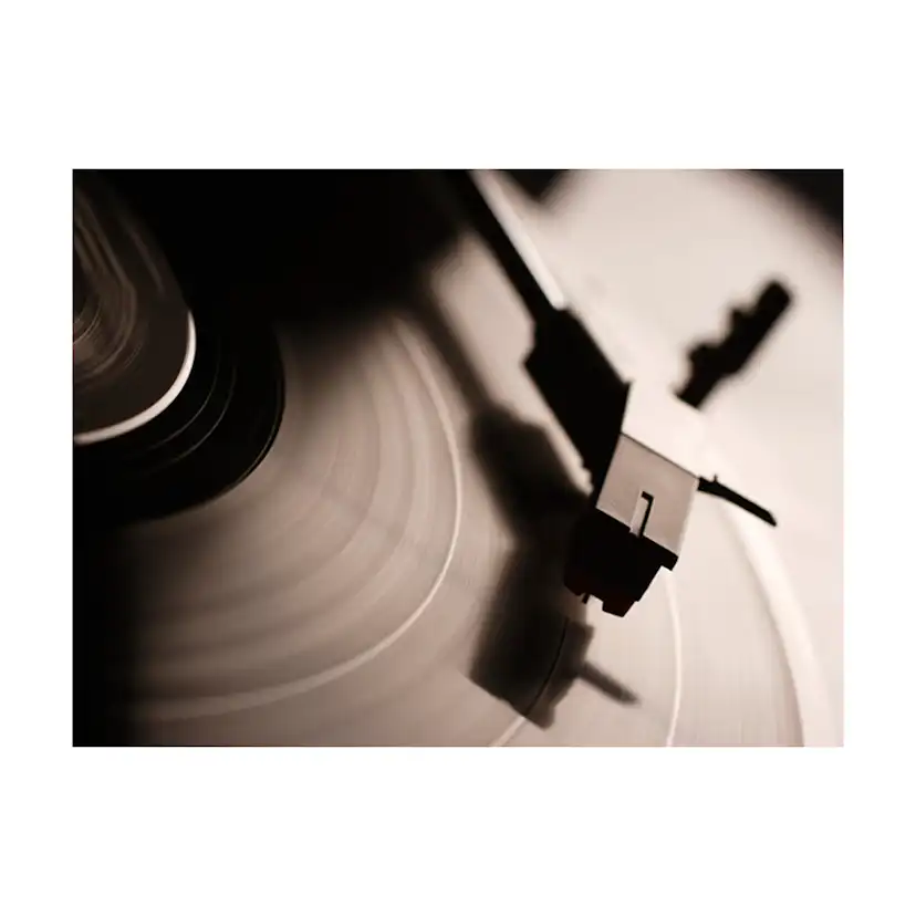 Fototapet Arkiio Gramophone And Vinyl Record