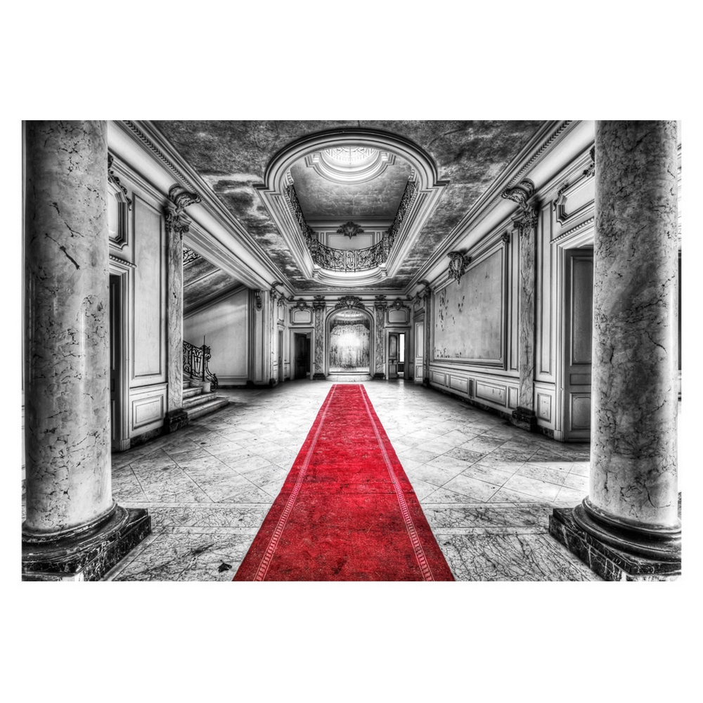 Fototapet Arkiio Självhäftande Mystery Marble Black And White