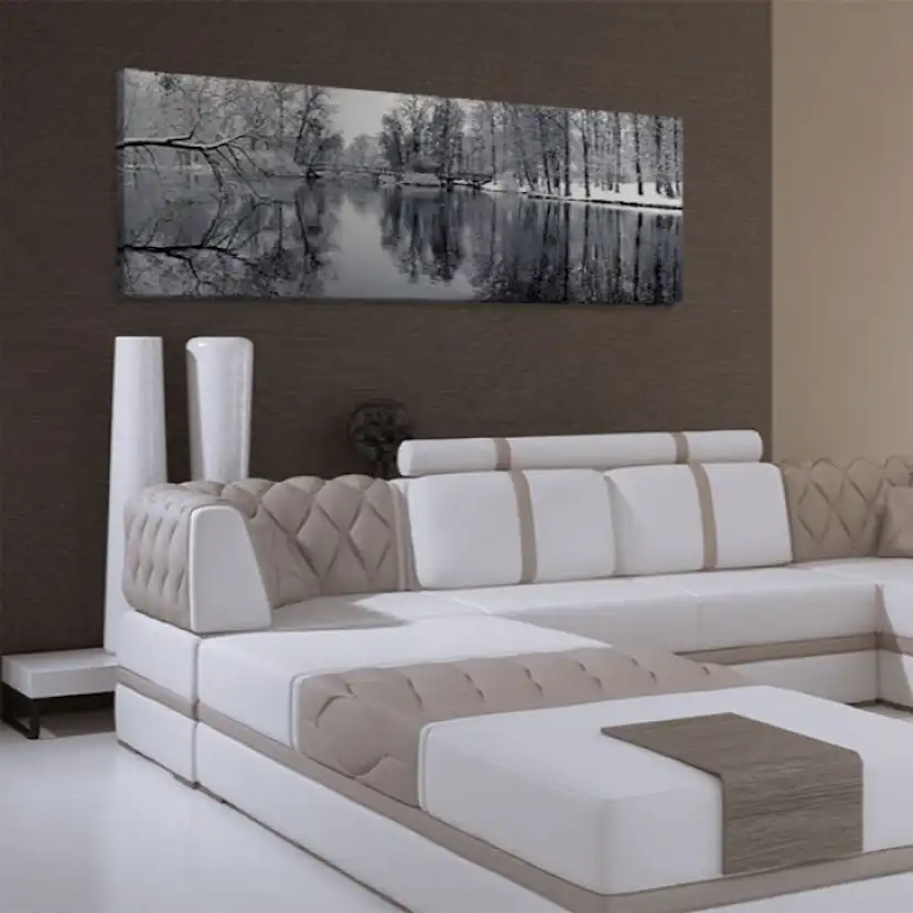 Tavla Arkiio Landskap Vinter