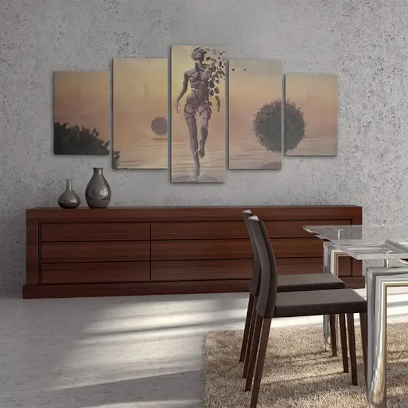 Tavla Arkiio Bräcklig Existens