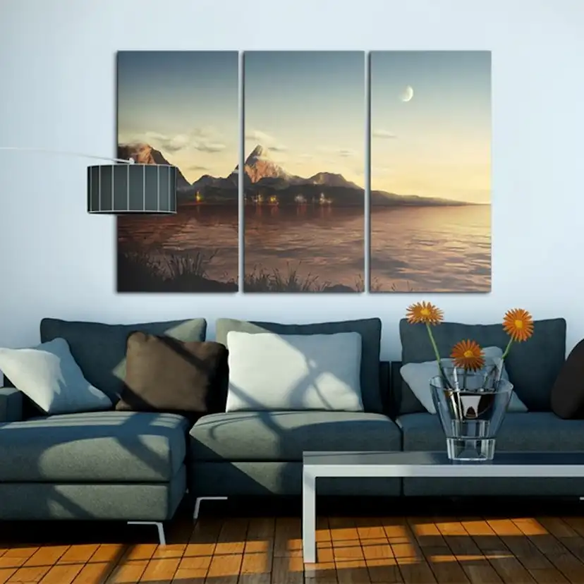 Tavla Arkiio Varm Kväll I Fjällen