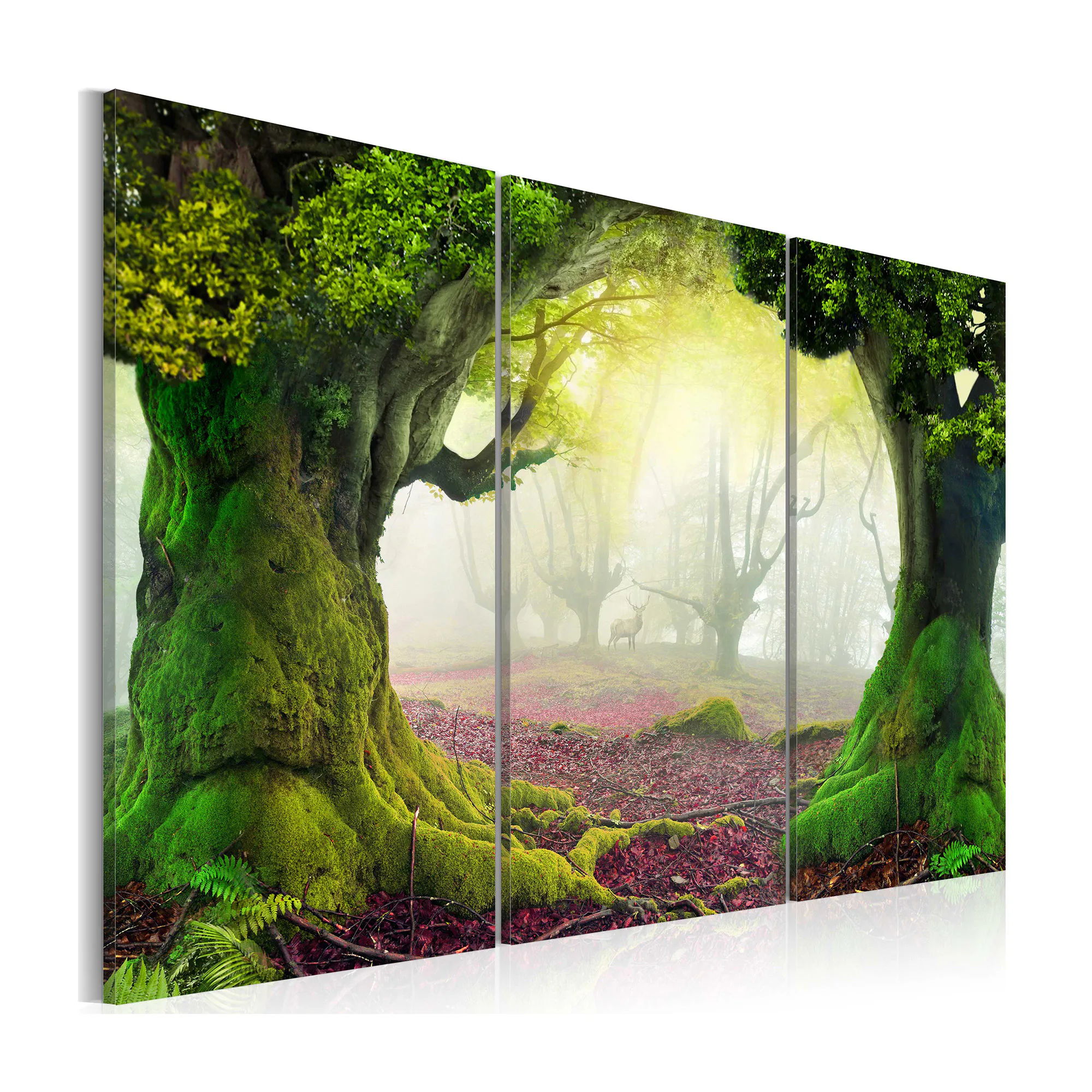 Tavla Arkiio Mysterious Forest Triptych