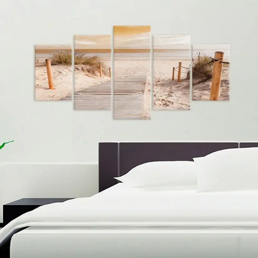 Tavla Arkiio Morning On The Beach Sepia