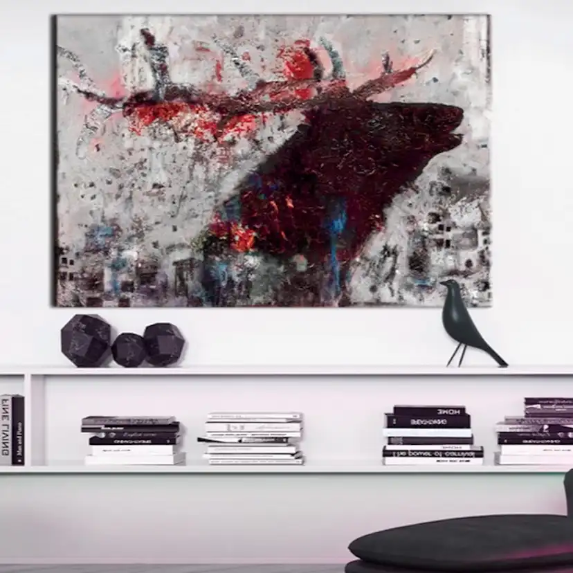 Tavla Arkiio Ruby Deer 60x40