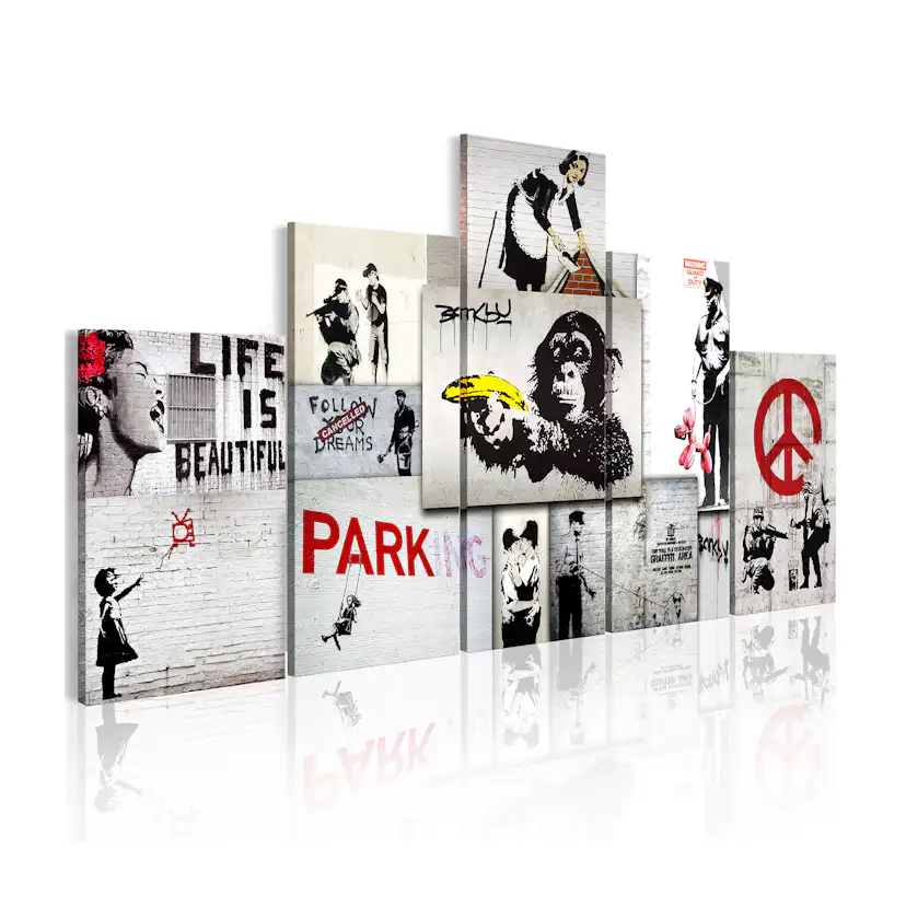 Tavla Arkiio Street Crimes Banksy Art