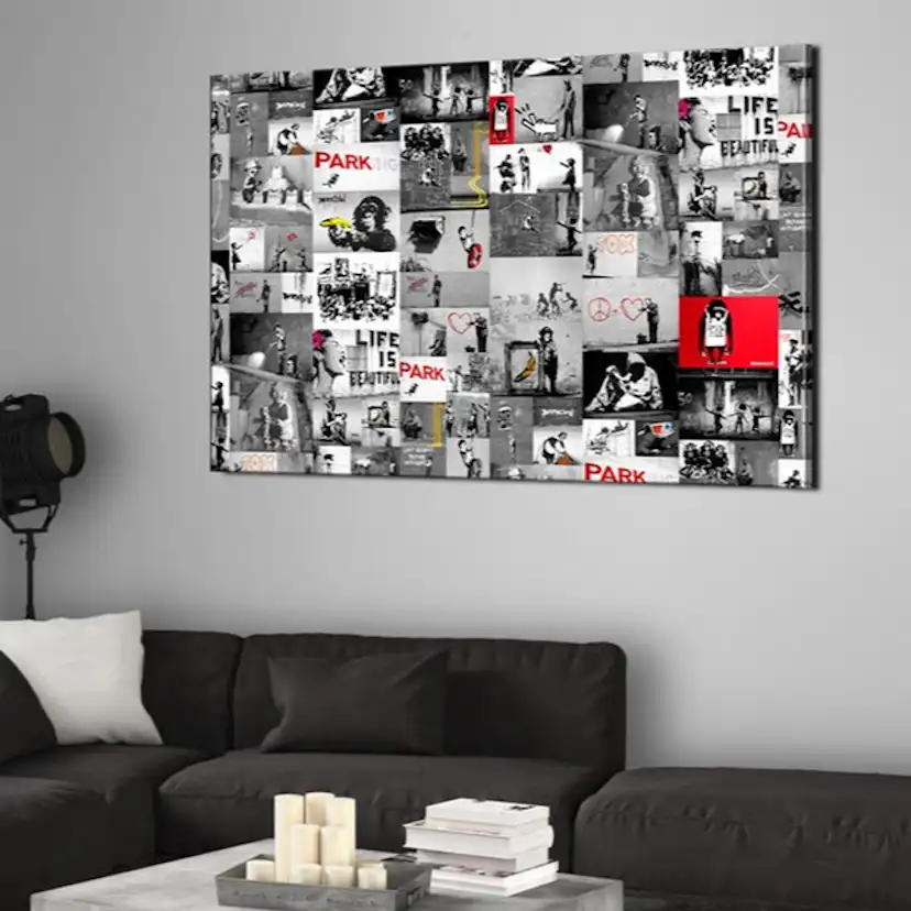 Tavla Arkiio Street Art Banksy