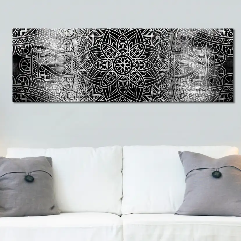 Tavla Arkiio Mandala Grey Depths