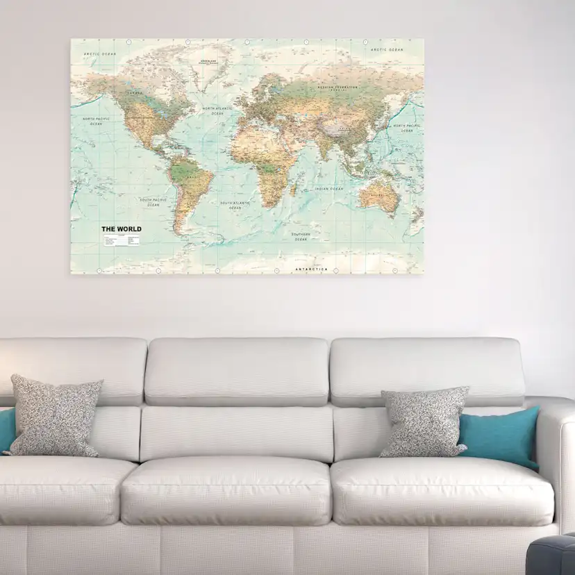 Tavla Arkiio World Map Beautiful World