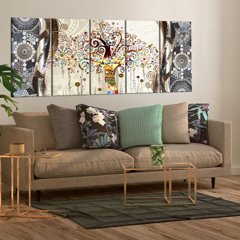 Tavla Arkiio Tree And Mosaic