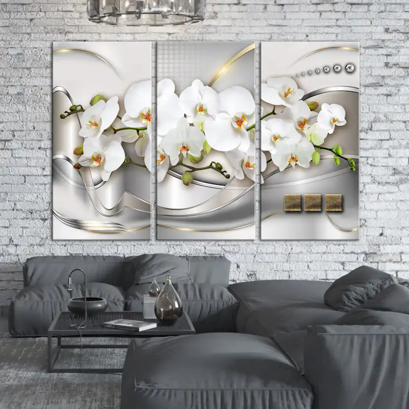 Tavla Arkiio Blooming Orchids I