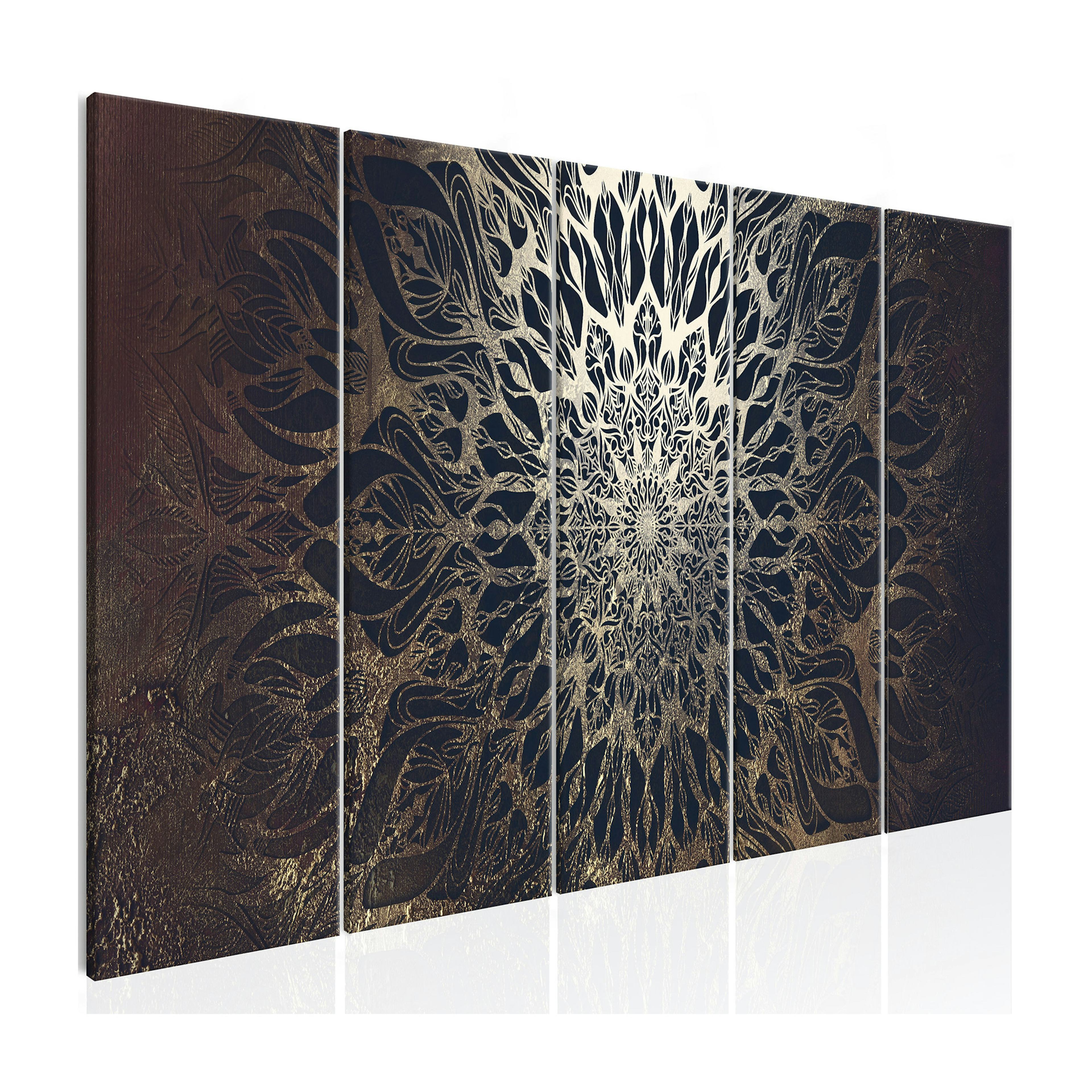 Tavla Arkiio Hypnosis Brown 5 delar