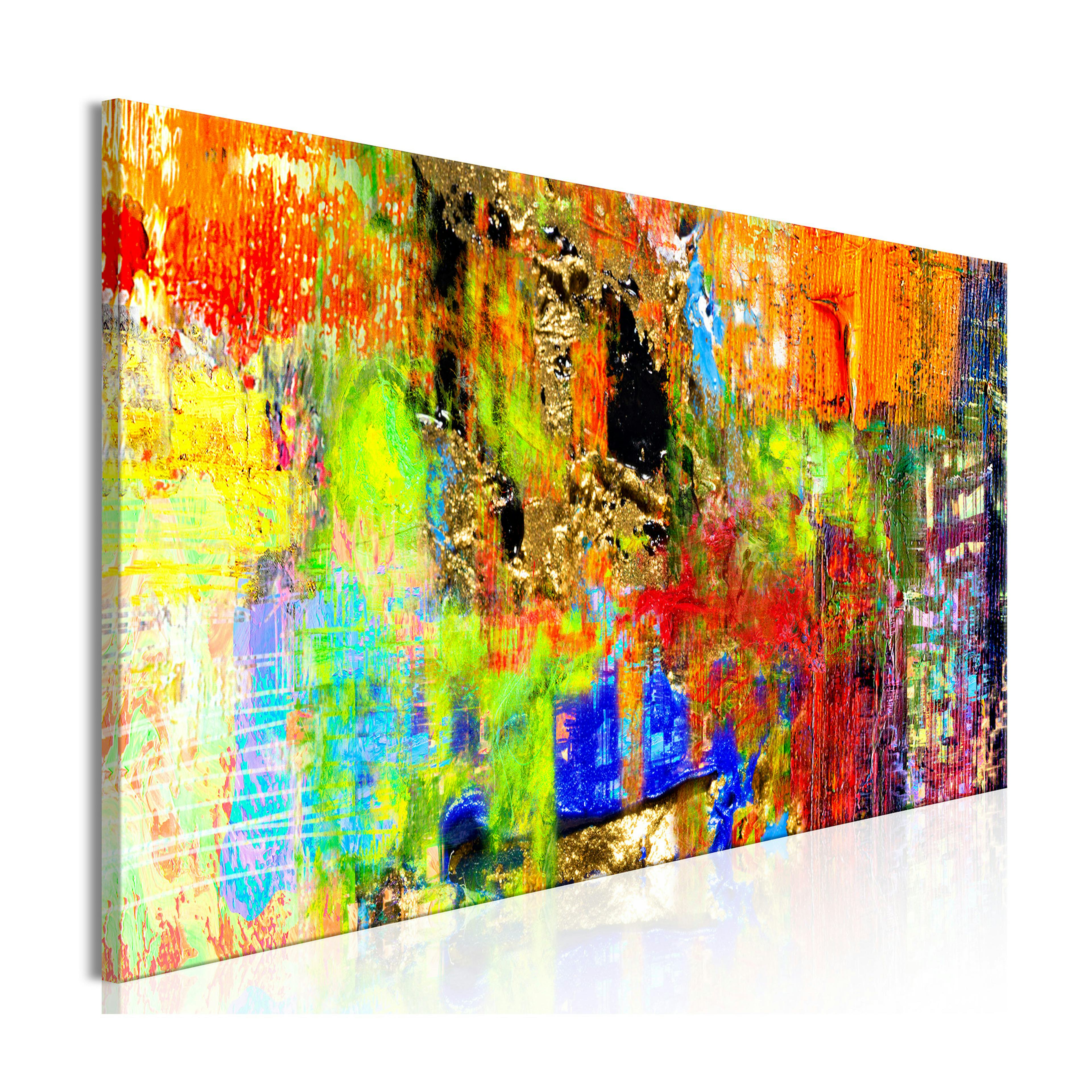 Tavla Arkiio Colourful Abstraction Narrow