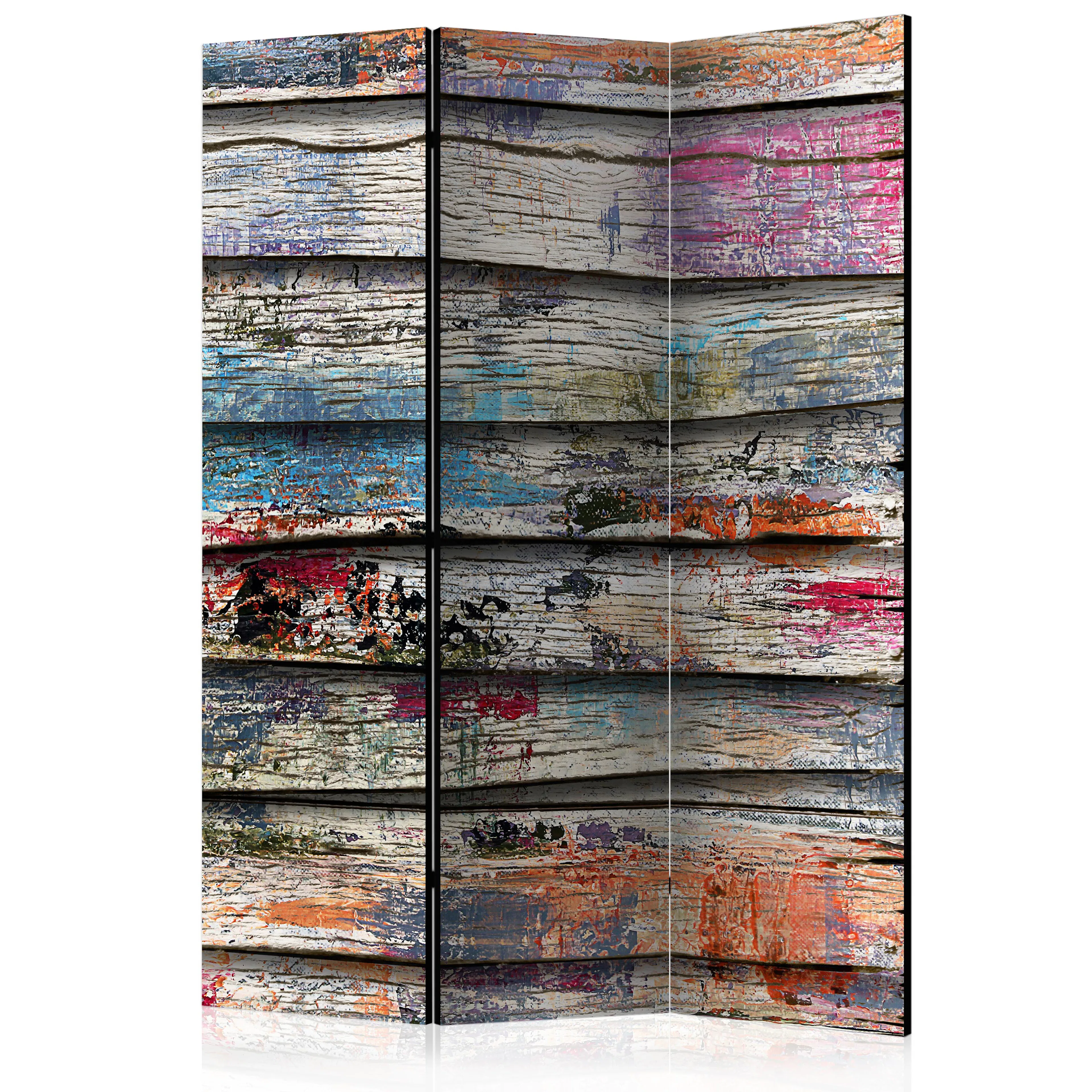 Rumsavdelare Arkiio Colourful Wood 135x172 cm