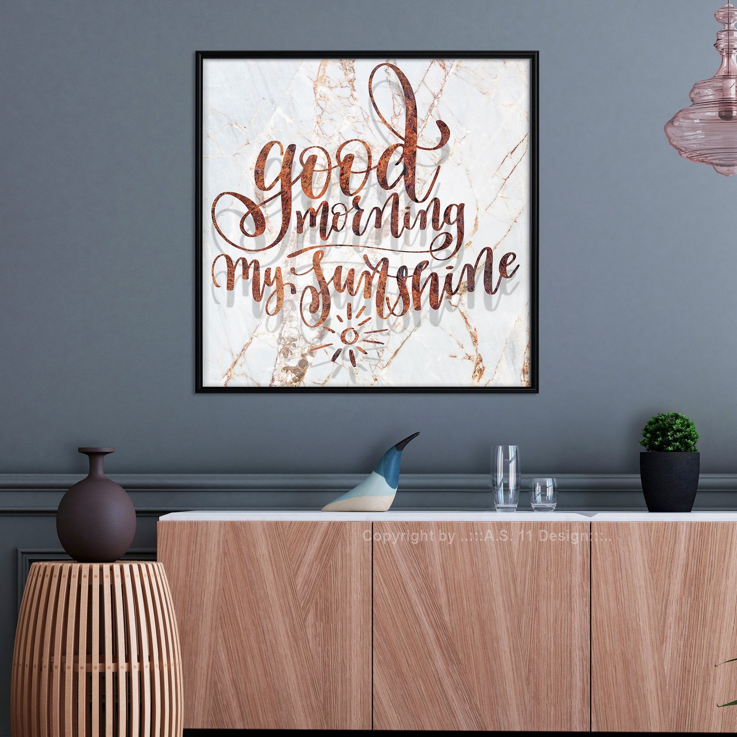 Poster Artgeist Affisch Good Morning My Sunshine