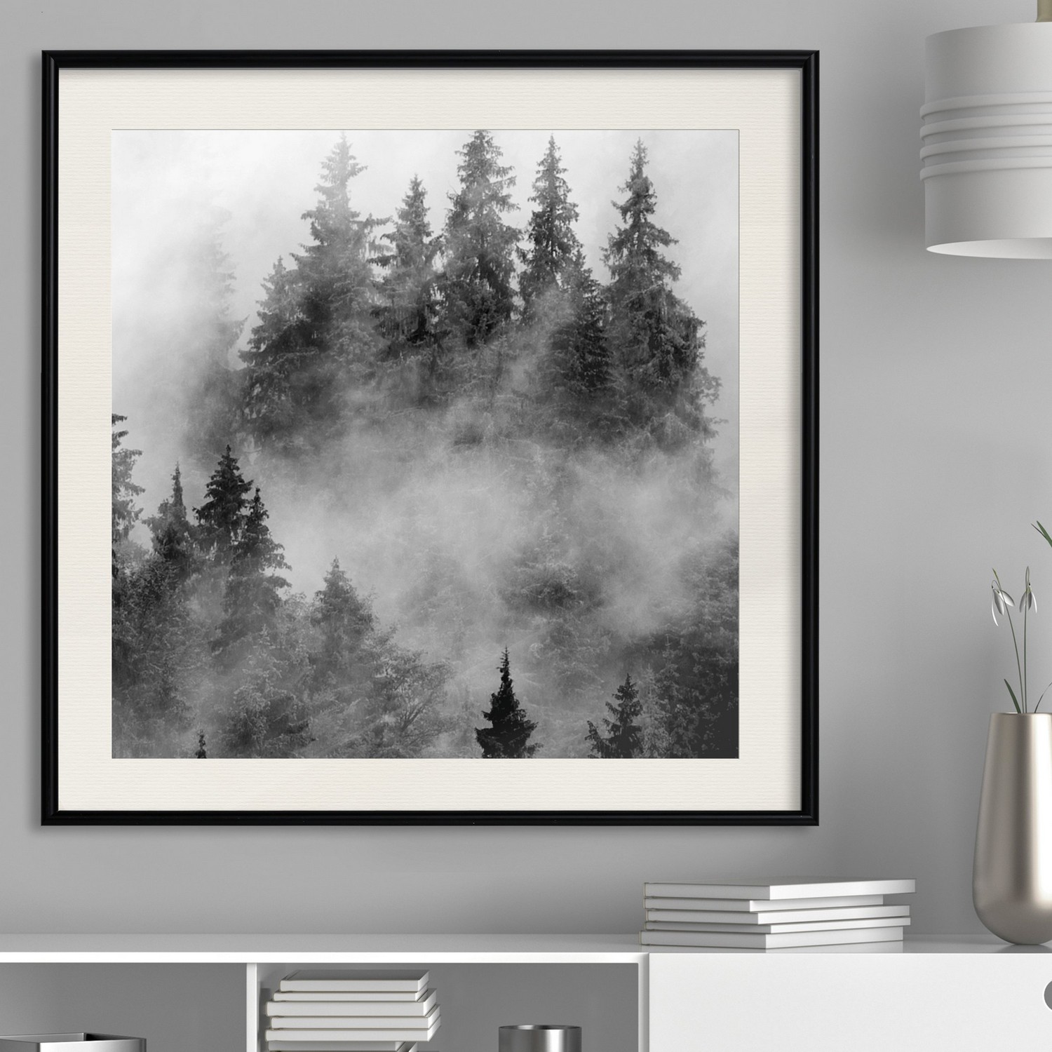 Poster Artgeist Affisch Black Forest