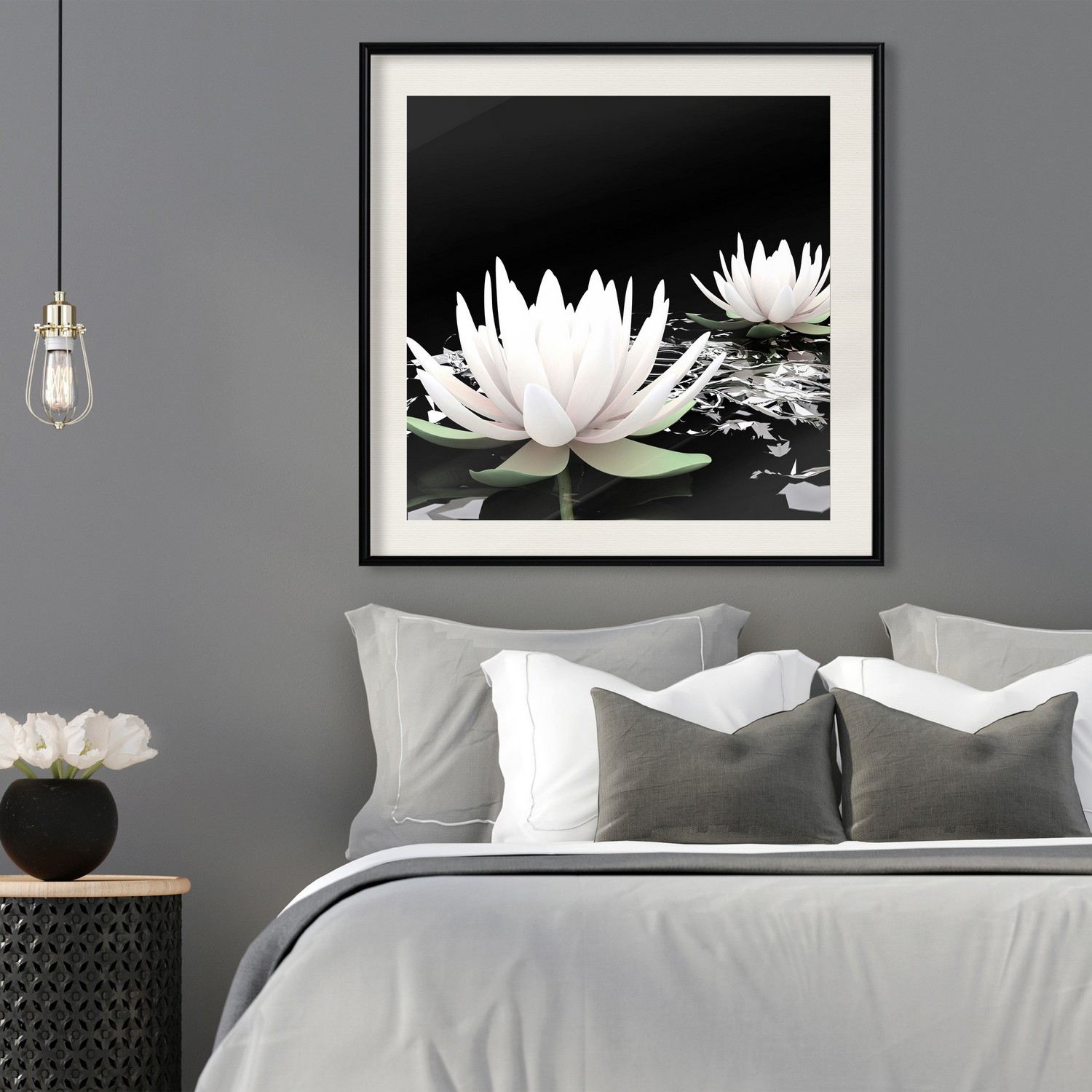 Poster Artgeist Affisch Lotus Flowers
