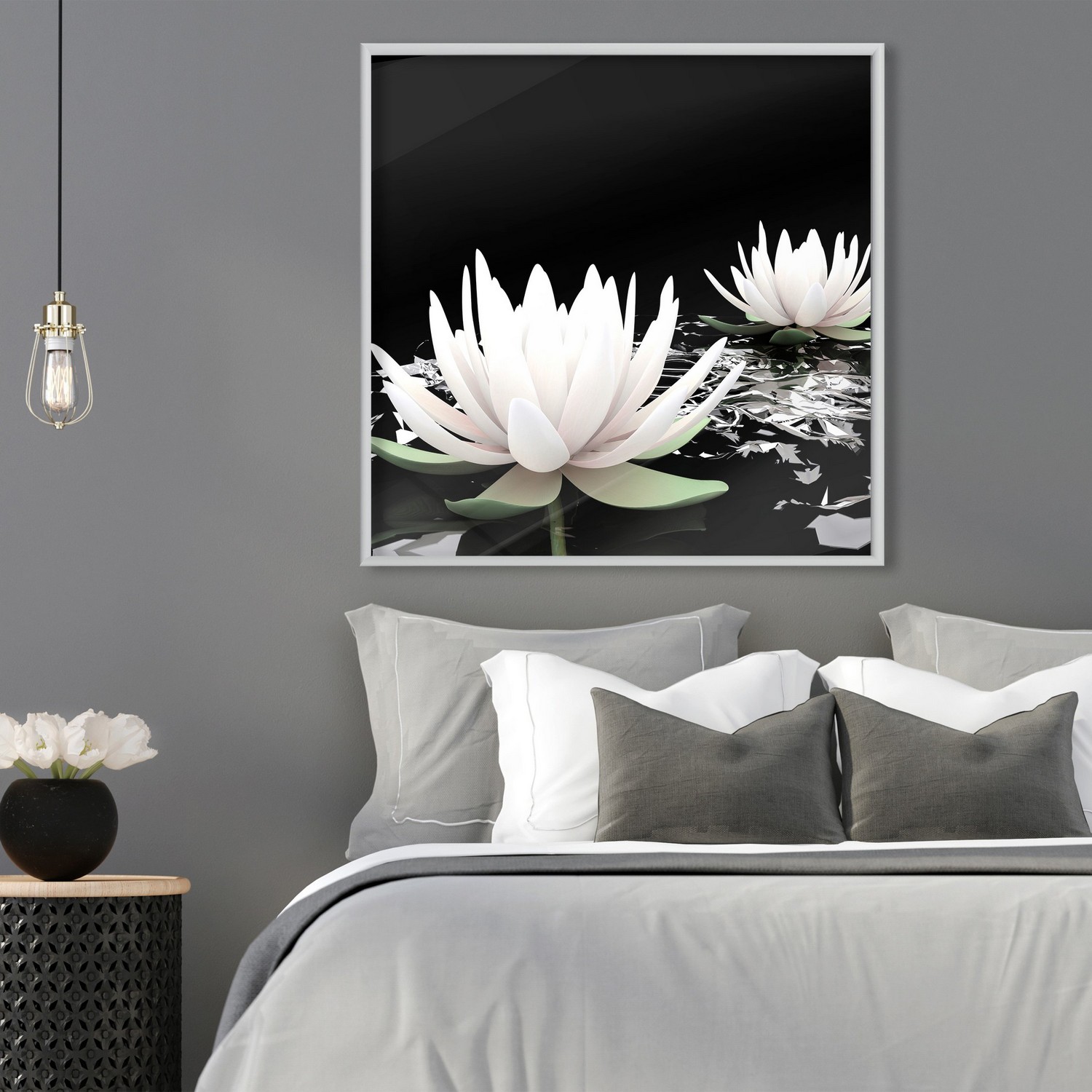 Poster Artgeist Affisch Lotus Flowers
