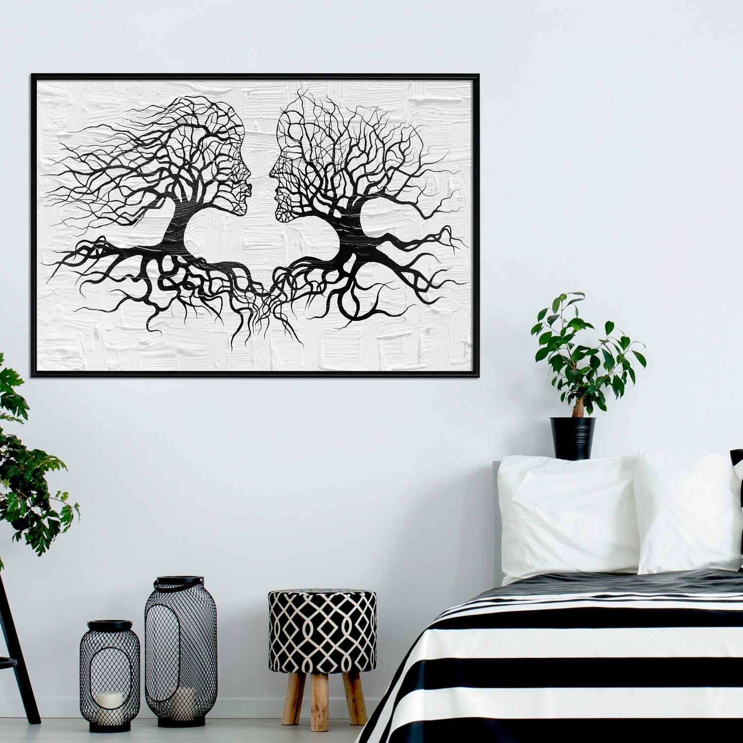 Poster Artgeist Affisch The Kiss of the Wind